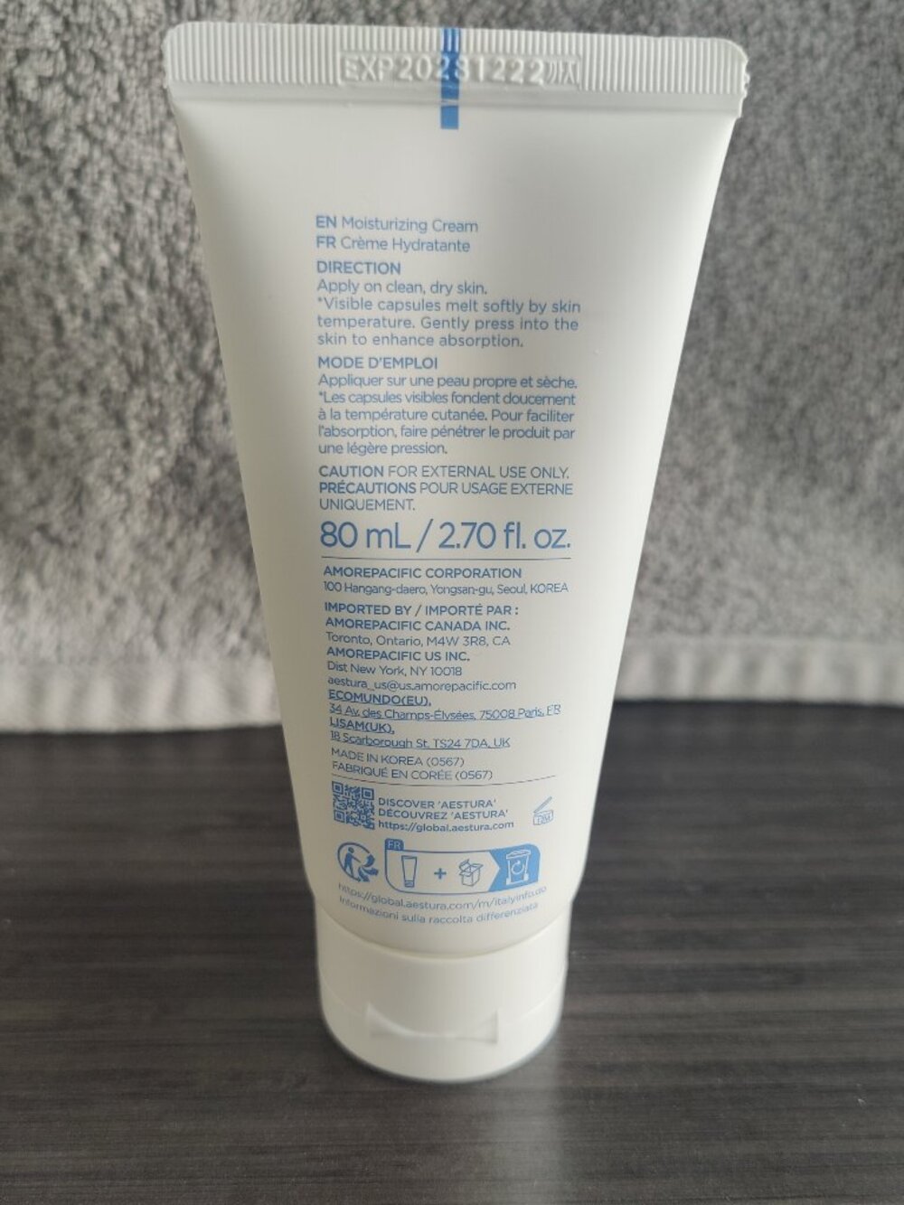 AESTURA - Ato Barrier 365 Cream 80mL (NEW) - Picture 2 of 2